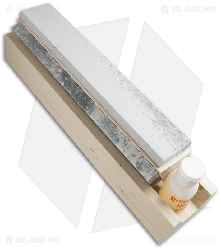 Arkansas Sharpening Stone Tri Hone (Fine, Medium, Coarse) AC23