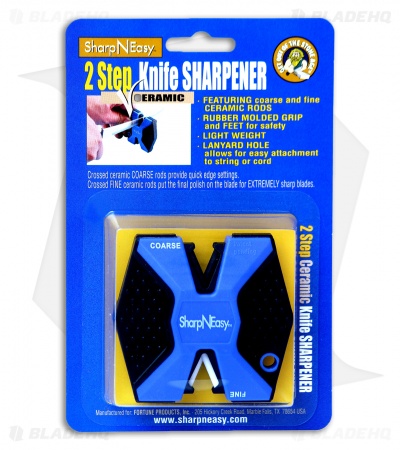 SharpNEasy 2 Step Knife Sharpener (Coarse & Fine) 41307