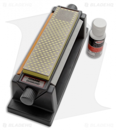 Smith's 50448 6-Inch Diamond Tri-Hone Sharpener for sale online 