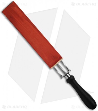 Linder Leather Razor Strop w/ Handle & Adjustable Tension