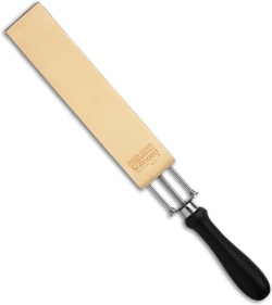 Linder Leather Razor Strop w/ Handle & Adjustable Tension