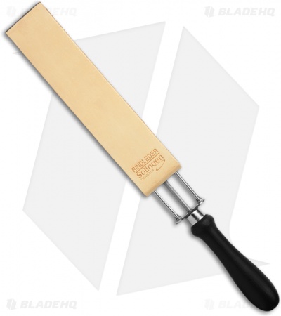 Linder Leather Razor Strop w/ Handle & Adjustable Tension