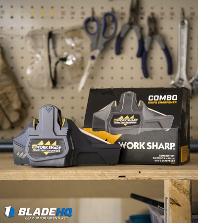 Work Sharp Combo Electric & Manual Knife Sharpener - WSCMB