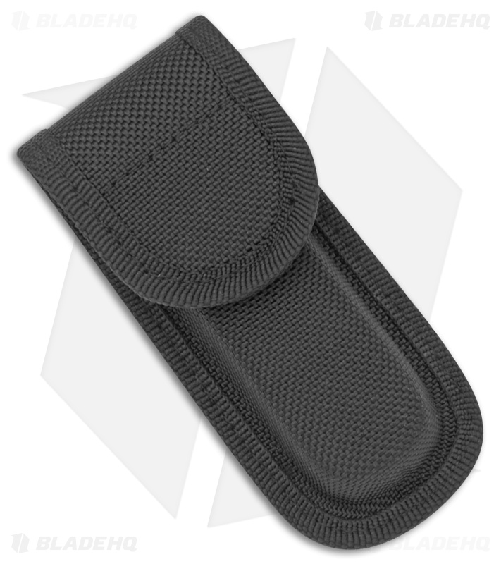Tallen 4" Folding Knife Belt Sheath Black Nylon (SH279)
