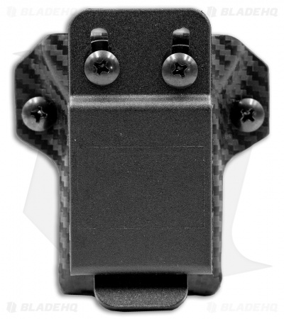 Clip & Carry Kydex Sheath Keychain for Gerber Suspension (Black CF)