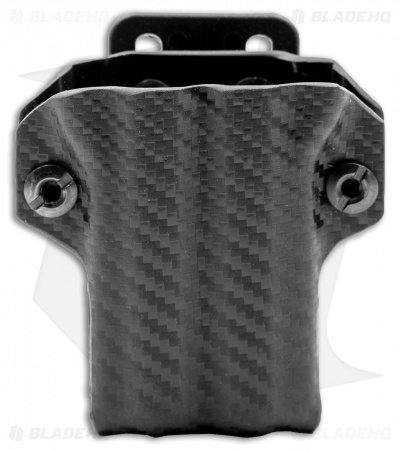 Clip & Carry Kydex Sheath Keychain for Gerber Suspension (Black CF)