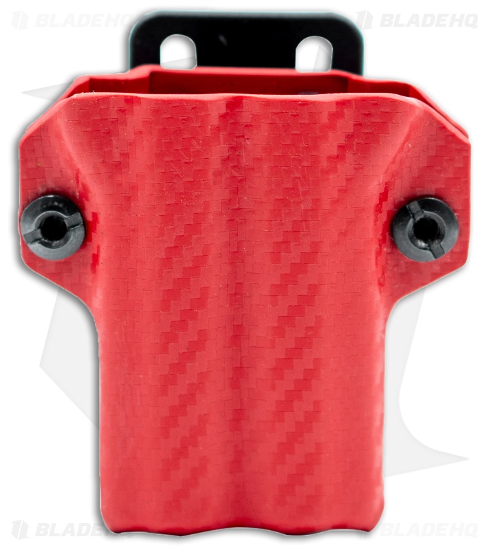 Clip & Carry Kydex Sheath for Gerber Suspension (Red CF)