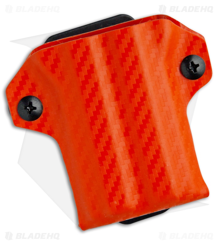 Clip & Carry Kydex Sheath Keychain for Gerber Suspension (Orange CF)