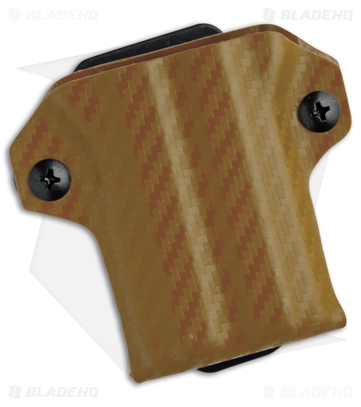 Clip & Carry Kydex Sheath for Gerber Suspension (Tan CF)