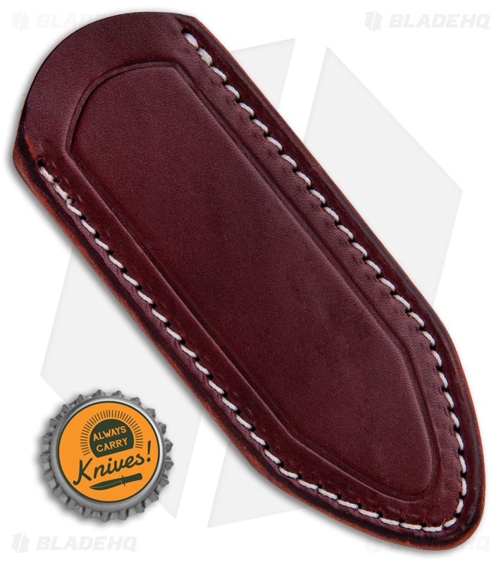 Delta Sheath Delta Shield Mini Fixed Blade Sheath - Burgundy 