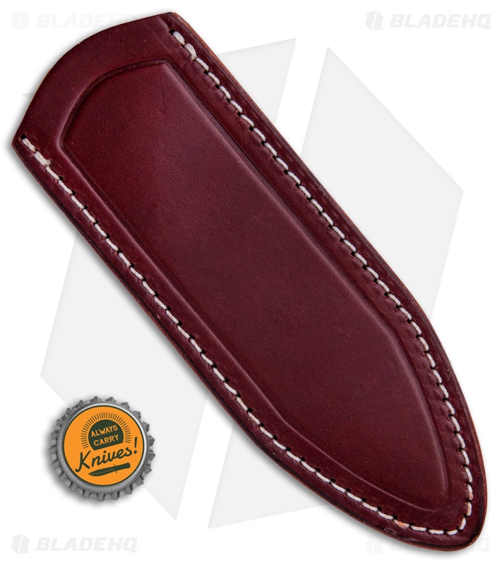 Delta Sheath Delta Shield Fixed Blade Sheath Burgundy Blade HQ