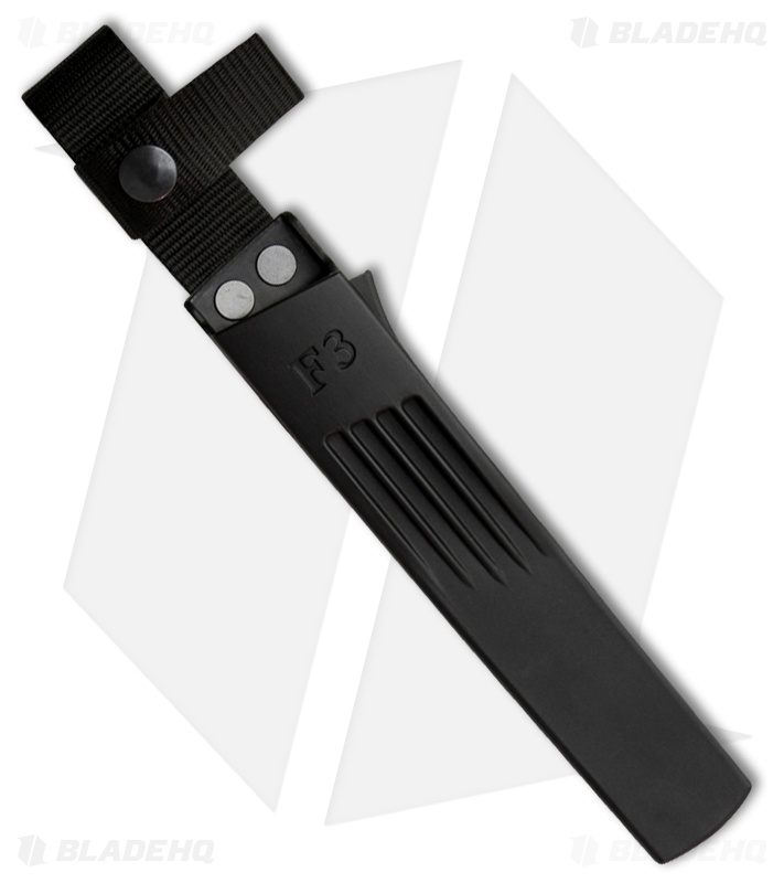 Fallkniven Butcher Knife Black Zytel Fixed Blade Belt Sheath
