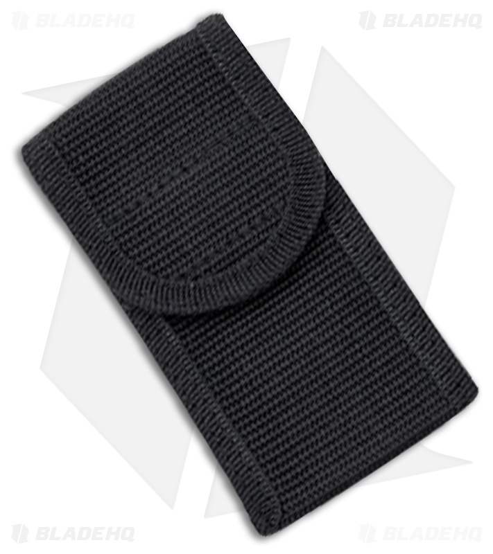 Tallen 4" Folding Knife Belt Sheath Black Cordura (SH256)