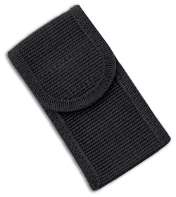 Tallen 4" Folding Knife Belt Sheath Black Cordura (SH256)