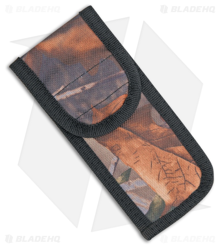 Tallen 5" Folding Knife Belt Sheath Camo Nylon (SH271)