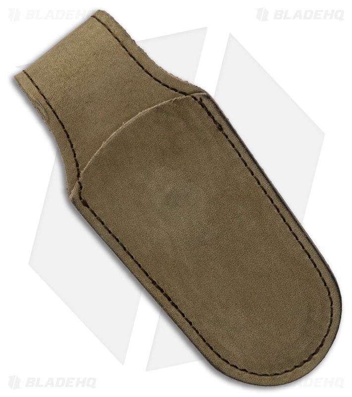 MKM Leather Pocket Knife Sheath - Green 