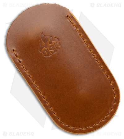 QSP Leather Pouch For Jumping Jack & Hedgehog - Light Brown