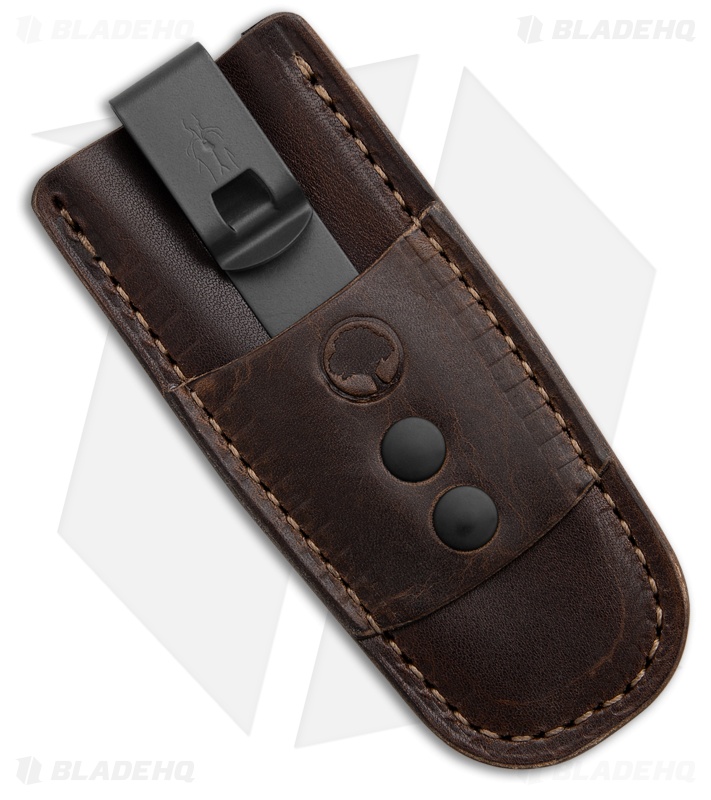 Redeemed Creations Co. Small Universal Deep Carry Pocket Sheath Brown Leather
