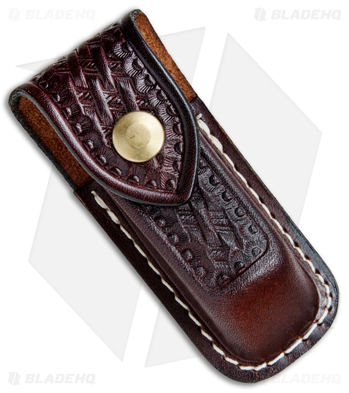 Victorinox Zermatt Large 4.5" Brown Leather Belt Sheath - 33203