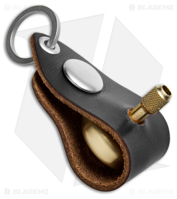 Scout Leather Co. Prometheus Lambda Top Holder Black CXL Leather