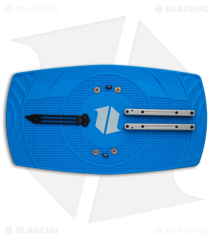 Blade HQ Silicone Knife Takedown Shop Mat - Blue