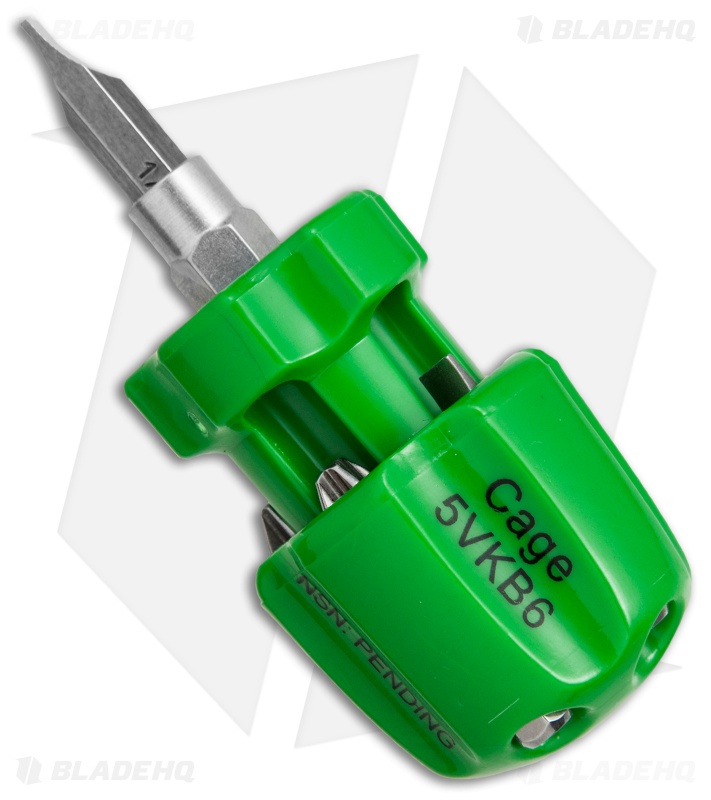 Cage Mighty MultiBit Driver (Green) Blade HQ