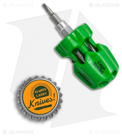 Cage Mini Multi-Bit Driver (Green)