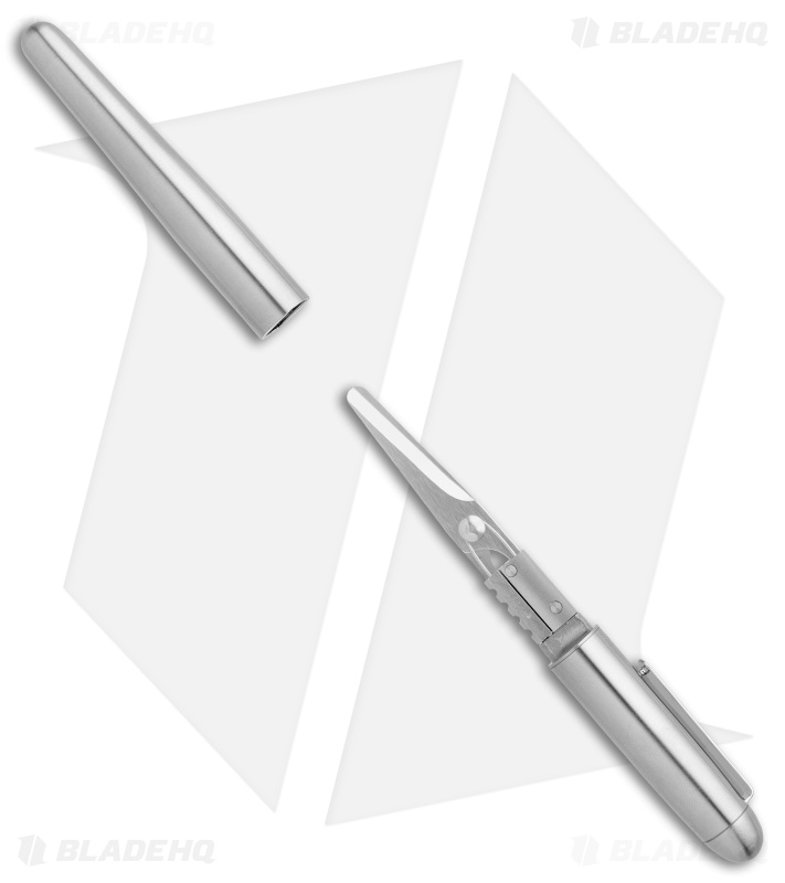 Mininch Xcissor Pen Full Set w/ Art Knife Module (Silver)