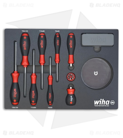 Wiha 45 Piece Magnetic Workstation Knife Maintenance Set
