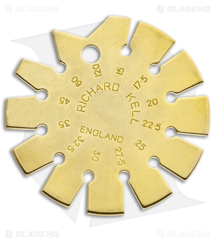 Richard Kell Solid Brass Bevel Gauge