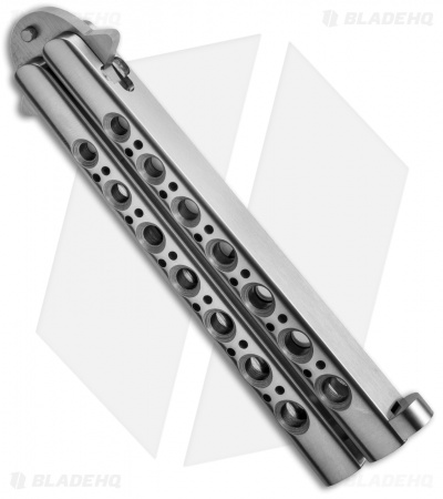 29 Knives Chris Olofson Custom 4" Panabas Butterfly Knife Deluxe Skeleton