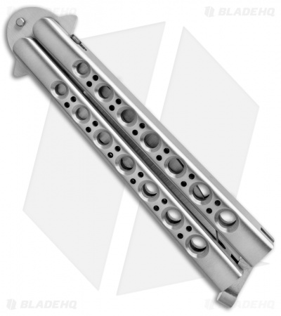 29 Knives Chris Olofson 4" Upswept Balisong Deluxe Skeleton Butterfly Knife