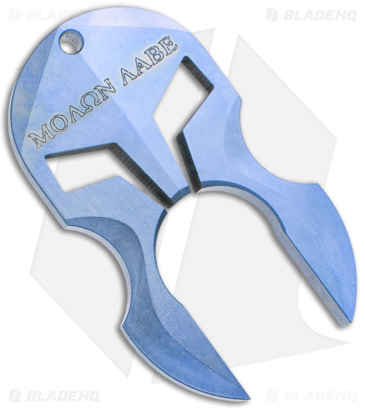 Andre de Villiers AdV Tactical Spartan Bottle Opener Knuck - Blue Titanium