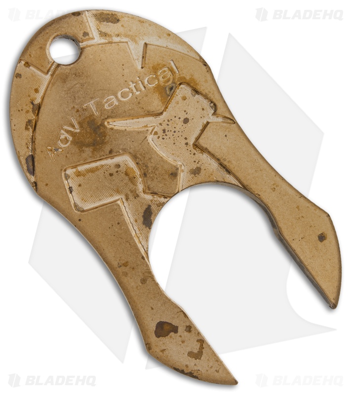 Andre de Villiers AdV Tactical Spartan Knuck - Brass