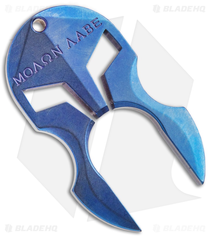 Andre de Villiers AdV Tactical Spartan Knuck - Blue/Purple Titanium