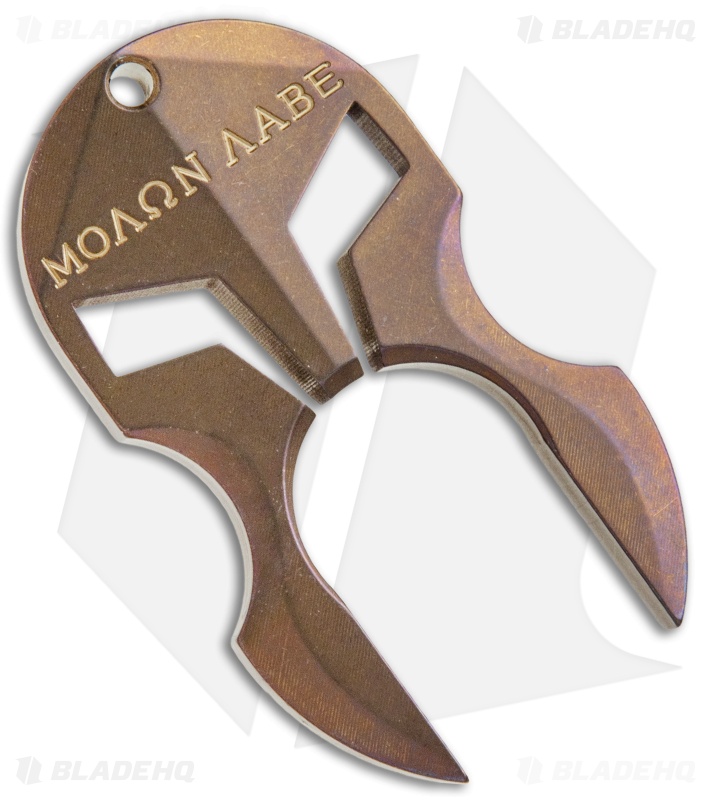 Andre de Villiers AdV Tactical Spartan Knuck Titanium (Bronze)