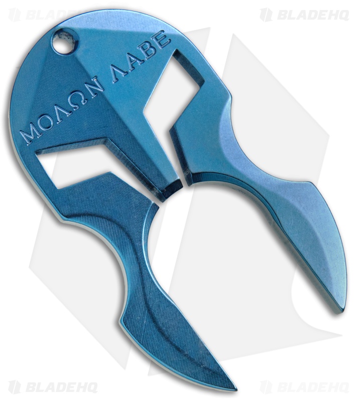 Andre de Villiers AdV Tactical Spartan Knuck - Blue Titanium