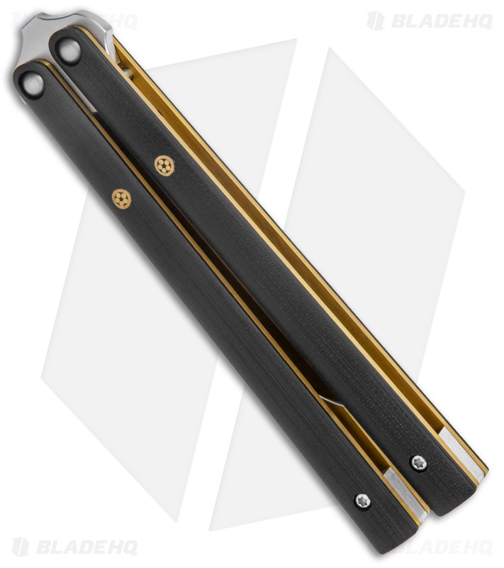 Biegler Bladeworks Custom Balisong Kuma G10/Mosaic (4.3" Satin)