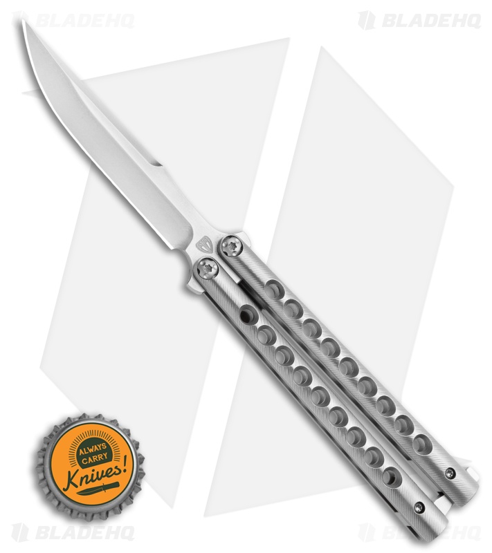 Biegler Bladeworks Custom Corsair Gen4 Balisong Titanium 9 Hole (4.1" SW)