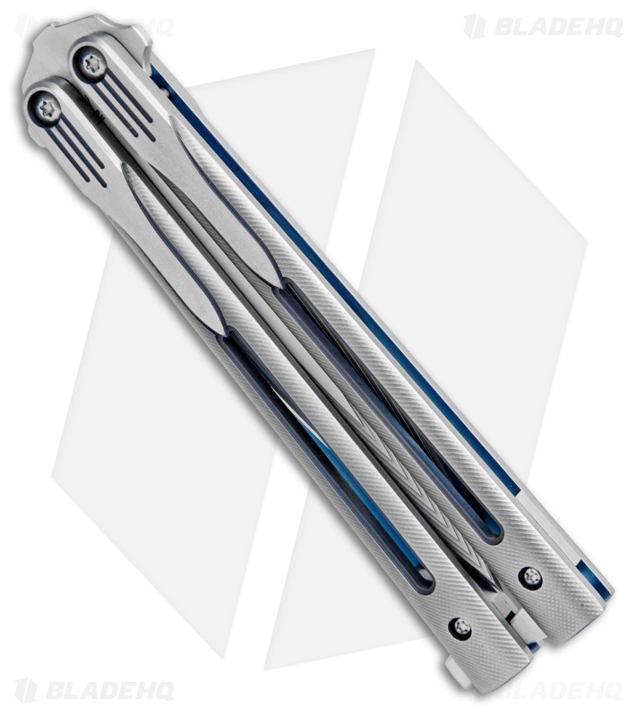 Biegler Bladeworks Custom Double Edge Cylon Handles Special Edition (4.5" Satin)