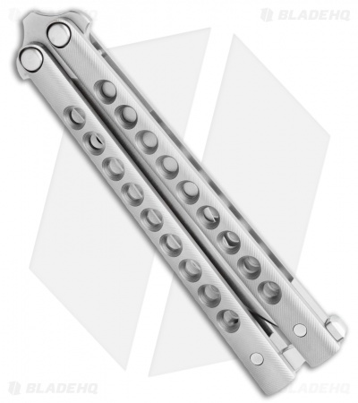 Biegler Bladeworks Custom Stinkfinger Gen4 Balisong Titanium 9 Hole (4.3" SW)