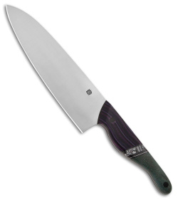 Blue Collar Blades Mule Chef Knife Segment Fordite (7" Satin AEB-L)