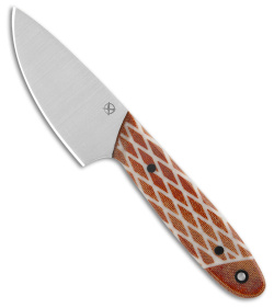 Blue Collar Blades Samson EDC Knife w/ Giraffe Micarta (3" Satin)