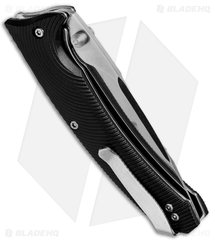 Diskin Volcan Coronado Spring Assisted Knife Black Zytel (Plain or  Serr)