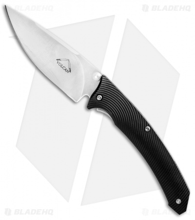 Diskin Volcan Coronado Spring Assisted Knife Black Zytel (Plain or  Serr)