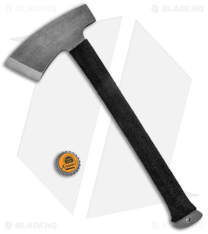 Landau Knives "The Cure" Tomahawk - Cord Wrapped