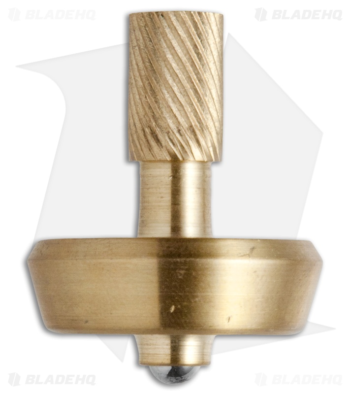 TW Bladeworks Custom Brass Spin Top #4