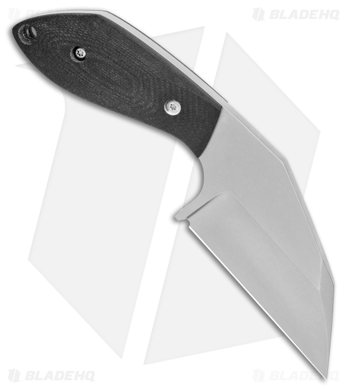 Aaron Frederick/Trash Panda Knives F-Off Fixed Blade Black G-10 (3.1" SW)
