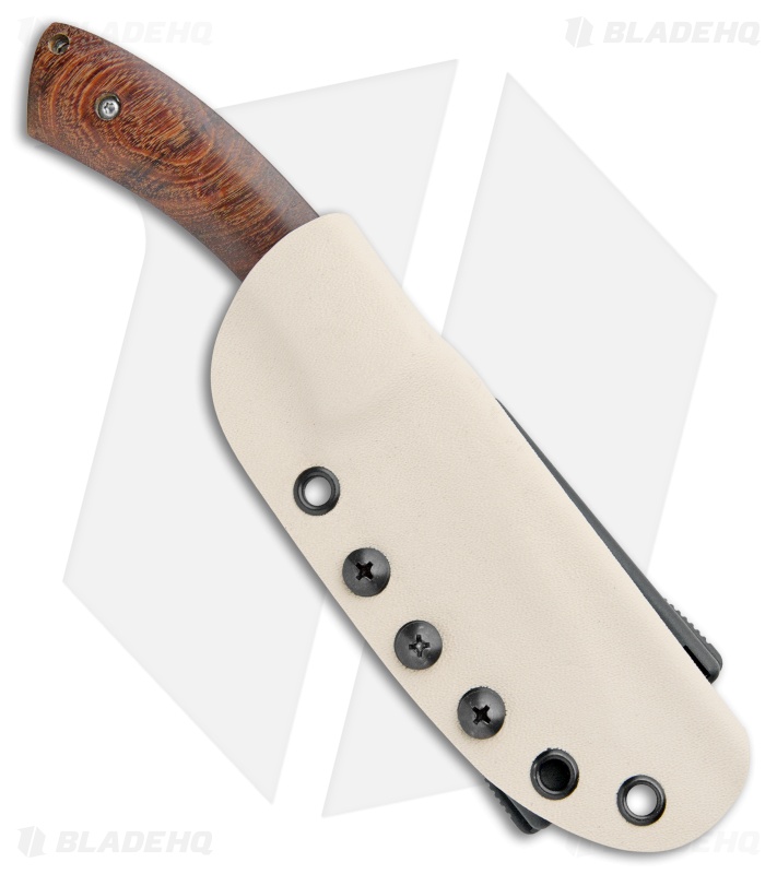 Aaron Frederick Work Horse Fixed Blade Knife Brazilian Walnut (3.375" 1095)