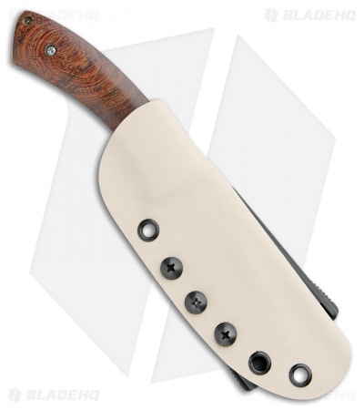 Aaron Frederick Work Horse Fixed Blade Knife Brazilian Walnut (3.375" 1095)